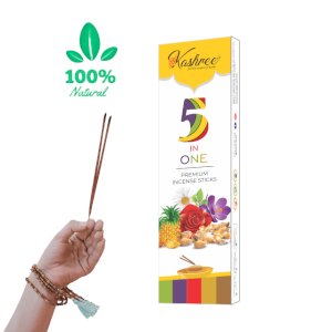 Kashree Royal Loban Masala Agarbatti | Pure Benzoine Fragrances | Premium Agarbatti | 240 Stick Pack |